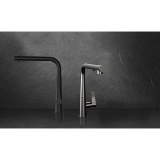 Смеситель кухонный Gessi Proton матовый чёрный (17175#299) Смеситель кухонный Gessi Proton матовый чёрный (17175#299)