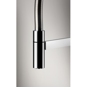 Смеситель кухонный с гибким изливом Gessi Helium хром (50009#031)