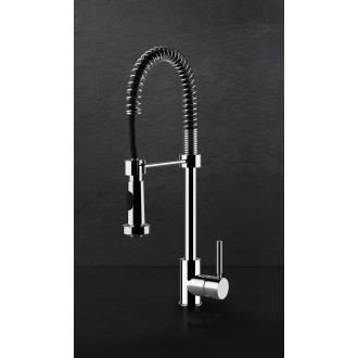 Смеситель кухонный с гибким изливом и двухструйным душем Gessi Neutron хром (50209#031) Смеситель кухонный с гибким изливом и двухструйным душем Gessi Neutron хром (50209#031)