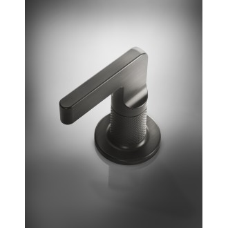 Смеситель кухонный на четыре отверстия с выдвижным душем Gessi Inciso медь PVD (58703#030)