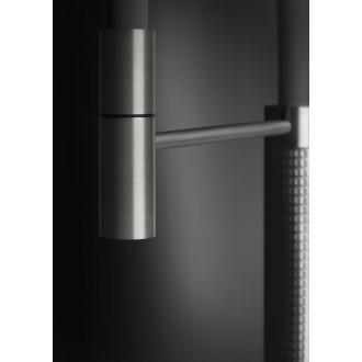 Смеситель кухонный с гибким изливом Gessi 316 Kitchen Meccanica бронза брашированная PVD (60012#726)