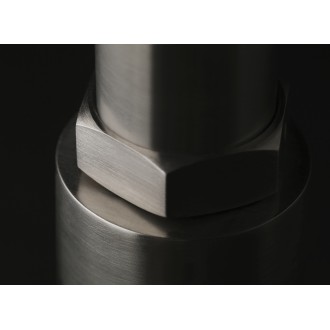 Кухонный смеситель с выдвижным изливом Officine Gessi нержавеющая сталь (60053#149) Кухонный смеситель с выдвижным изливом Officine Gessi нержавеющая сталь (60053#149)