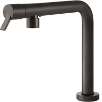 Подоконный смеситель Gessi Su&Giu чёрный металл брашированный PVD (60071#707)