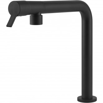 Смеситель кухонный однорычажный Gessi Fisso матовый чёрный (60073#299)