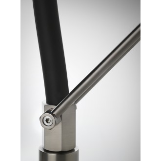 Смеситель кухонный с гибким изливом и двухструйным душем Gessi Officine Volantino нержавеющая сталь с чёрным (60205#599) Смеситель кухонный с гибким изливом и двухструйным душем Gessi Officine Volantino нержавеющая сталь с чёрным (60205#599)