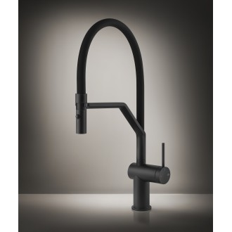 Смеситель кухонный с гибким изливом и двухструйным душем Gessi Inedito нержавеющая сталь (60429#149) Смеситель кухонный с гибким изливом и двухструйным душем Gessi Inedito нержавеющая сталь (60429#149)