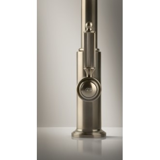 Кухонный смеситель с выдвижным изливом Gessi Venti20 нержавеющая сталь (60622#149)