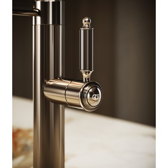 Смеситель кухонный с гибким изливом Gessi Venti20 медь брашированная PVD (60634#708) Смеситель кухонный с гибким изливом Gessi Venti20 медь брашированная PVD (60634#708)