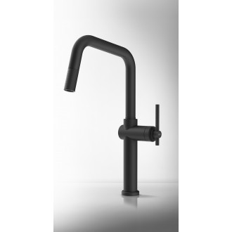 Кухонный смеситель с выдвижным изливом Gessi Habito бронза брашированная PVD (60652#726)