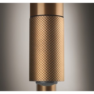 Кухонный смеситель с выдвижным изливом Gessi Habito бронза брашированная PVD (60652#726)