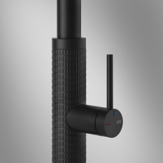 Смеситель кухонный с подключением к фильтру Gessi 316 Meccanica матовый черный (60824#299) Смеситель кухонный с подключением к фильтру Gessi 316 Meccanica матовый черный (60824#299)