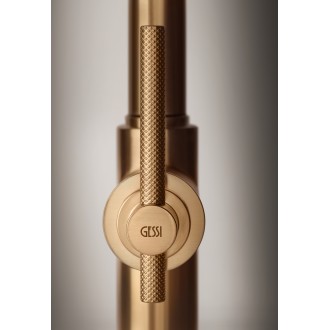 Смеситель кухонный с подключением к фильтру Gessi Habito медь брашированная PVD (60852#708) Смеситель кухонный с подключением к фильтру Gessi Habito медь брашированная PVD (60852#708)