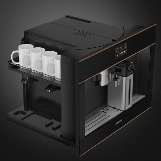 Вбудовувана кавомашина Smeg CMS4604NR