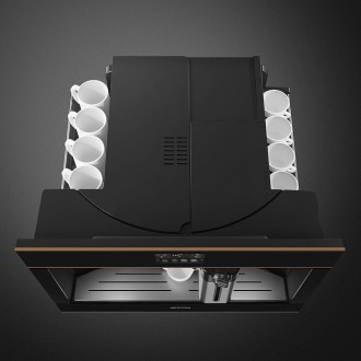 Вбудовувана кавомашина Smeg CMS4604NR