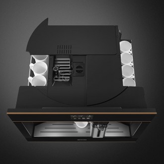 Вбудовувана кавомашина Smeg CMS4604NR