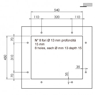Кухонная мойка CM Ariel 59Х50 1V 12902 Кухонная мойка CM Ariel 59Х50 1V 12902