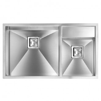 Кухонная мойка CM Ariel 86Х50 2V 12914 Кухонная мойка CM Ariel 86Х50 2V 12914