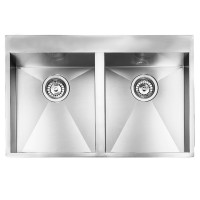 Кухонная мойка CM Filoquadra Mix 77Х50 2V 12939