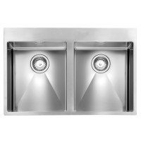 Кухонная мойка CM Filoraggiato Mix 77Х50 2V 12048