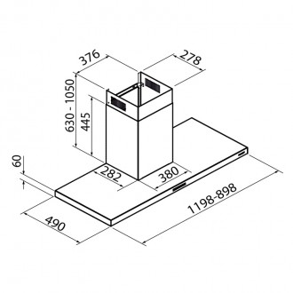 Кухонная вытяжка Foster S4001 2440 091