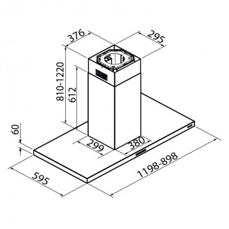 Кухонная вытяжка Foster S4001 2442 121