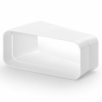 Горизонтальный угловой соединитель 15 градусов с прямоугольным сечением Foster 9700 536