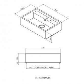Кухонная мойка CM Diamante 77Х50 17012 Кухонная мойка CM Diamante 77Х50 17012
