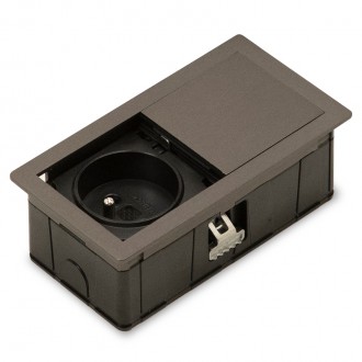 Розеточный блок ASA VersaHit Mono 1x220 IP54 титан (060.25F.00005)