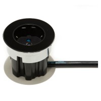 Встраиваемый модуль ASA VersaDot Power 1x220V черный (060.30F.00006)