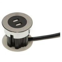 Встраиваемый модуль ASA VersaDot USB нержавеющая сталь (060.30Y.00004) 