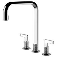 Смеситель кухонный на три отверстия Gessi Inciso хром (58701#031)