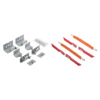 Комплект кронштейнов на 2 двери с доводчиком Salice Glow (VE41KSKACMA2515)