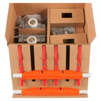 Комплект кронштейнов на 2 двери с доводчиком Salice Glow (VE41KSKACMA2515) Комплект кронштейнов на 2 двери с доводчиком Salice Glow (VE41KSKACMA2515)