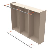 Комплект профилей Salice Glow+ L2948 (VE41CPM2948L1)