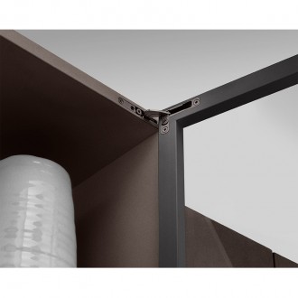 Петля AIR Soft close 105° (CEL6XE6XXV) оздоблення титан