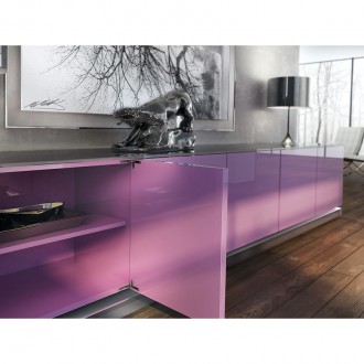 Петля AIR Soft close 105° (CEL6XE6XXV) оздоблення титан