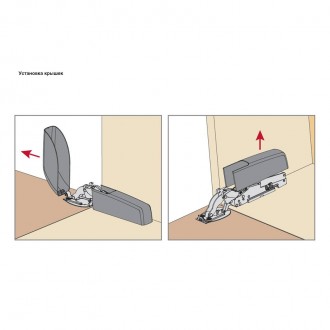 Декоративная накладка для петли PACTA (SRXB78A0XXXXF) отделка черный Декоративная накладка для петли PACTA (SRXB78A0XXXXF) отделка черный