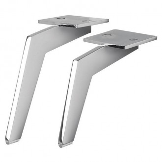Мебельная ножка Ipea Lince (20FLINC120T) нержавеющая сталь Мебельная ножка Ipea Lince (20FLINC120T) нержавеющая сталь