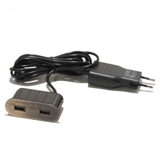 Встраиваемый USB-зарядный порт ASA Plastici VersaPick 060.29Z.00063