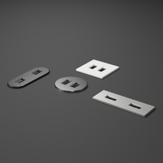 Встраиваемый USB-зарядный порт ASA Plastici VersaPick 060.29Z.00063