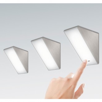 Комплект светодиодных светильников 3 KEY-45 24V (172K203A) 3x4,00W белый свет, цвет - алюминий