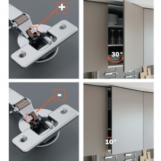 Накладна петля Salice Silentia Series 700 Soft close 110 (C7A6AE9)