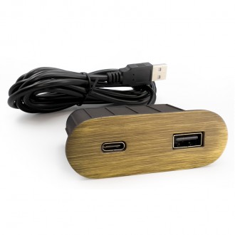 Встраиваемый USB-зарядный порт ASA Plastici VersaPick 060.29Z.00063