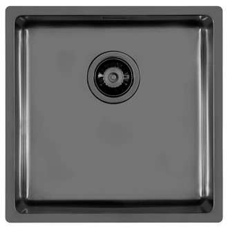 Кухонная мойка Foster KE flush-mount Bowls Gun Metal 44х44 2156 056 Кухонная мойка Foster KE flush-mount Bowls Gun Metal 44х44 2156 056