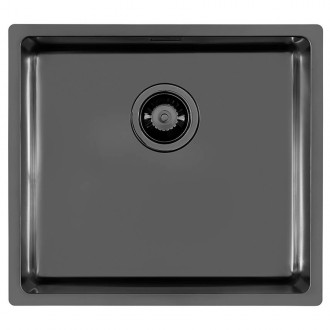 Кухонная мойка Foster KE flush-mount Bowls Gun Metal 49х44 2154 056 Кухонная мойка Foster KE flush-mount Bowls Gun Metal 49х44 2154 056