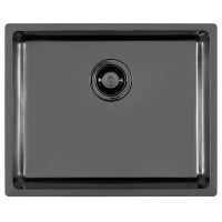 Кухонная мойка Foster KE flush-mount Bowls Gun Metal 54х44 2155 056