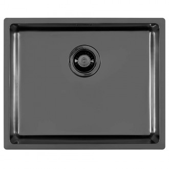Кухонная мойка Foster KE flush-mount Bowls Gun Metal 54х44 2155 056 Кухонная мойка Foster KE flush-mount Bowls Gun Metal 54х44 2155 056