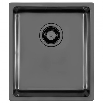 Кухонная мойка Foster KE Gun Metal 38х44 2153 856