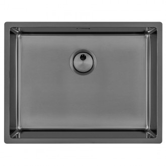Кухонная мойка Foster Skin Gun Metal 57х44 4453 046