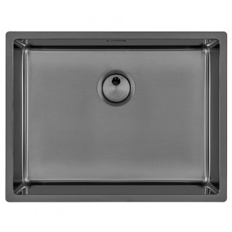 Кухонная мойка Foster Skin Gun Metal 57х44 4453 846